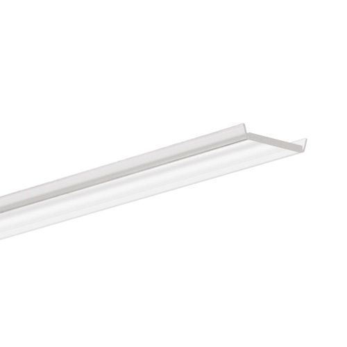 Klosz zatrzaskowy "HS-22" przezroczysty do profili aluminiowych LED