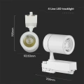 Lampa szynowa LED 3-fazowa 35W 3000lm biała - VT-4536W
