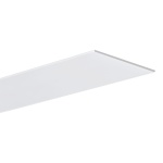 Klosz zatrzaskowy "HSP-90" mleczny do profilu aluminiowego LED - 3mb