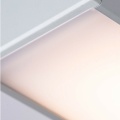 Klosz zatrzaskowy "HSP-90" mleczny do profilu aluminiowego LED - 1mb