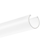 Klosz zatrzaskowy "JAZ-23R" satynowy do profilu aluminiowego LED - 1mb