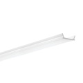 Klosz zatrzaskowy "KA-11" mleczny do profilu aluminiowego LED