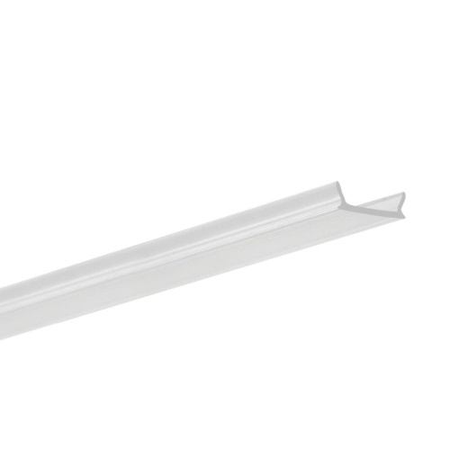 Klosz zatrzaskowy "KA-11" przezroczysty do profilu aluminiowego LED