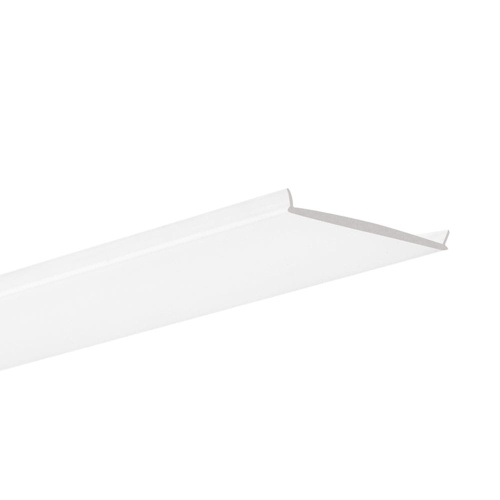 Klosz zatrzaskowy "KOPRO-38" satynowy do profilu aluminiowego LED