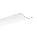 Klosz zatrzaskowy "KOPRO-38R" satynowy do profilu aluminiowego LED - 3mb