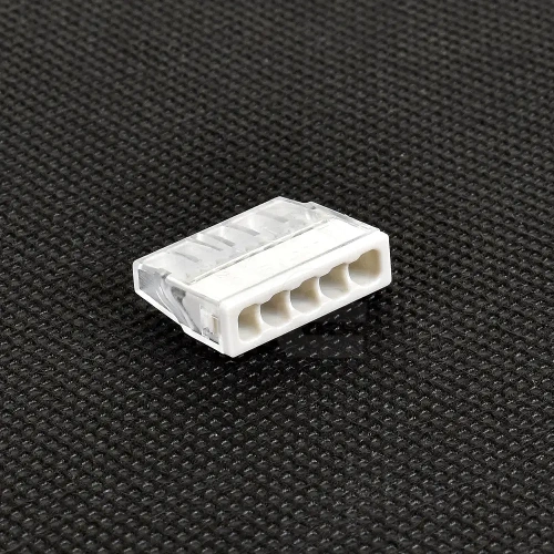 Szybkozłączka elektryczna 5 x 0.75-2.5mm2 - 24A 250V - QC-205