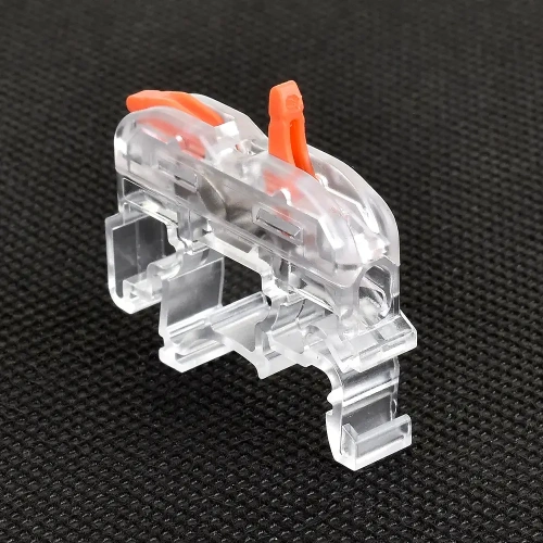 Szybkozłączka elektryczna na szynę DIN 2 x 0.08-4mm2 - 32A 250V - QC-121