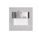 Oprawa schodowa LED z czujnikiem ruchu - TANGO  - Szlif - 10V / 230V - IP20 - Skoff
