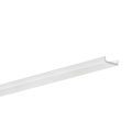 Klosz zatrzaskowy "LIGER-11" satynowy do profilu aluminiowego LED