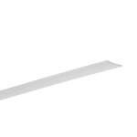 Klosz zatrzaskowy "T-13" półprzezroczysty do profilu aluminiowego LED - 1mb