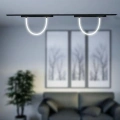 Lampa szynowa LED magnetyczna SMART WiFi 11W CCT 48V - czarna - VT-4112-S