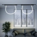 Lampa szynowa LED magnetyczna SMART WiFi 23W CCT 48V - czarna - VT-42024-S