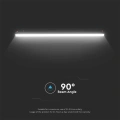 Lampa szynowa LED magnetyczna SMART WiFi 20W CCT 48V - czarna - VT-3620