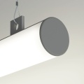 Zaślepka szara do profilu aluminiowego LED "JAZ" - kpl. 2 szt.