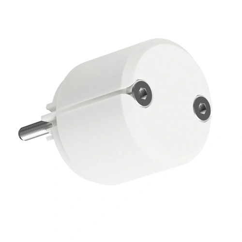 Zaślepka biała do profilu aluminiowego LED "JAZ-DUO-W" - kpl. 2 szt.