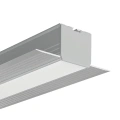 Zaślepka szara do profilu aluminiowego LED "KOZEL" - kpl. 2 szt.
