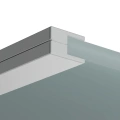 Zaślepka szara do profilu aluminiowego LED "KRAV-05IN" - kpl. 2 szt.