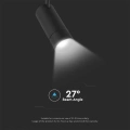 Lampa szynowa LED magnetyczna SMART WiFi 8W CCT 48V - czarna - VT-908D