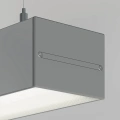 Zaślepka szara do profilu aluminiowego LED "MOD-100" - kpl. 2 szt.