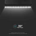 Lampa szynowa LED magnetyczna SMART WiFi 18W CCT 48V - czarna - VT-3618