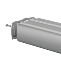 Zaślepka szara do profilu aluminiowego LED "STEP" - kpl. 2 szt.