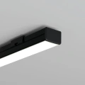 Uchwyt "45-STN" czarny sprężysty do profili aluminiowych LED - kpl. 2 szt.