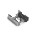 Uchwyt "45-STN" inox sprężysty do profili aluminiowych LED - kpl. 2 szt.