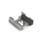 Uchwyt "45-STN" inox sprężysty do profili aluminiowych LED - kpl. 2 szt.