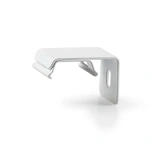 Uchwyt "GIP-STN-90D" biały boczny do profili aluminiowych LED