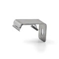 Uchwyt "GIP-STN-90D" inox boczny do profili aluminiowych LED - kpl. 2 szt.