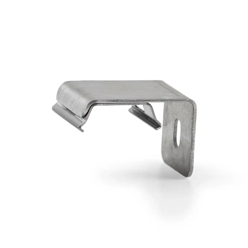 Uchwyt "GIP-STN-90D" inox boczny do profili aluminiowych LED - kpl. 2 szt.
