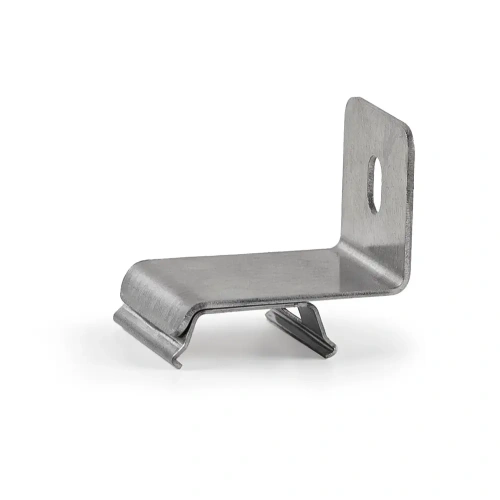 Uchwyt "GIP-STN-90G" inox boczny do profili aluminiowych LED - kpl. 2 szt.