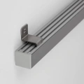 Uchwyt "GIP-STN-90G" inox boczny do profili aluminiowych LED - kpl. 2 szt.