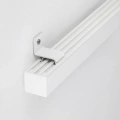 Uchwyt "GIP-STN-90G" biały boczny do profili aluminiowych LED - kpl. 2 szt.