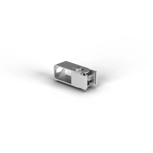 Uchwyt "HR-OPTI-60" inox z regulacją kąta do profili aluminiowych LED - kpl. 2 szt.