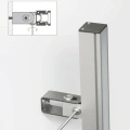 Uchwyt "HR-OPTI-60" inox z regulacją kąta do profili aluminiowych LED - kpl. 2 szt.