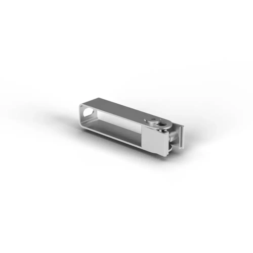 Uchwyt "HR-OPTI-105" inox z regulacją kąta do profili aluminiowych LED - kpl. 2 szt.