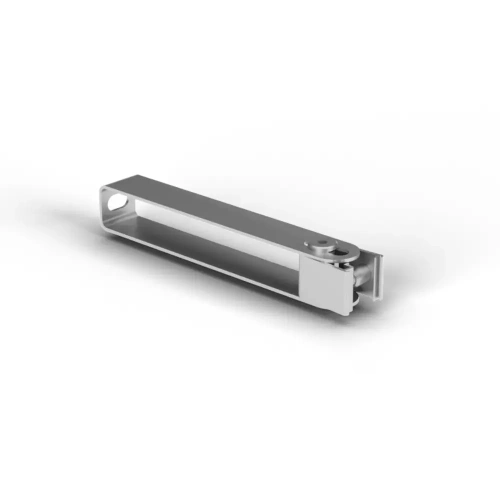 Uchwyt "HR-OPTI-155" inox z regulacją kąta do profili aluminiowych LED - kpl. 2 szt.