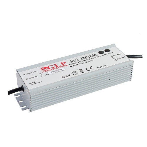 Zasilacz napięciowy hermetyczny z PFC IP65 24V 6.3A 151.2W GLP GLG-150-24