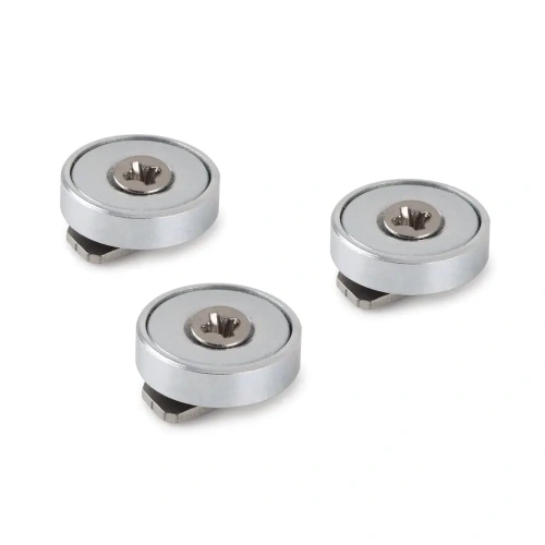 Uchwyt "NEO-ZM-PLUS-3" magnetyczny do profili aluminiowych LED - kpl. 3 szt.