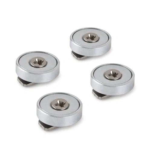 Uchwyt "NEO-ZM-PLUS-4" magnetyczny do profili aluminiowych LED - kpl. 4 szt.