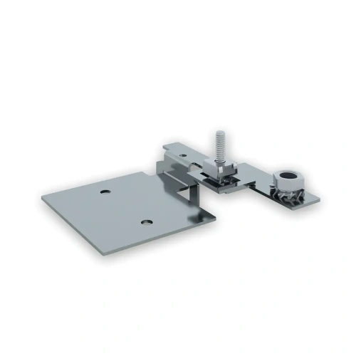Uchwyt "DS" inox fasadowy do profili aluminiowych LED - kpl. 2 szt.