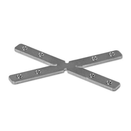 Łącznik kątowy "ZM-X60" do profili aluminiowych LED - 60st. typ "X"