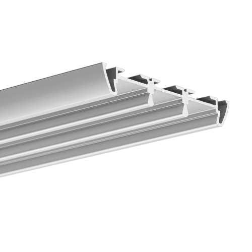 Profil aluminiowy LED TRIADA anodowany z kloszem
