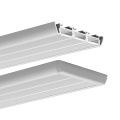 Profil aluminiowy LED TRIADA anodowany z kloszem i zaslepką