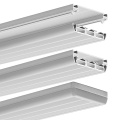 Profil aluminiowy LED TRIADA anodowany z profilem technicznym TETRA-78