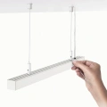 Zawiesie do profili LED "RD-1" 1500 - Biały - zestaw 2 szt.