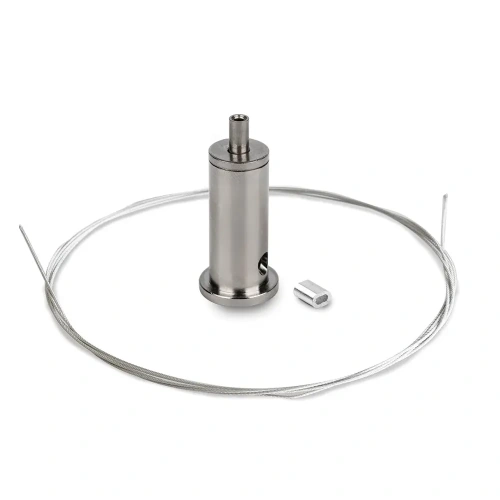 Zawiesie do profili LED "RG-1" 1000 - Chrom - zestaw 2 szt.