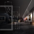 Profil aluminiowy LED DIPOKET biały - realizacja