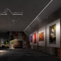 Profil aluminiowy LED DIPOKET biały - realizacja